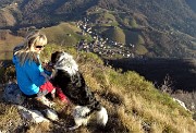 Alla CROCE del MONTE CASTELLO (1425 m) il 20 novembre 2017 - FOTOGALLERY